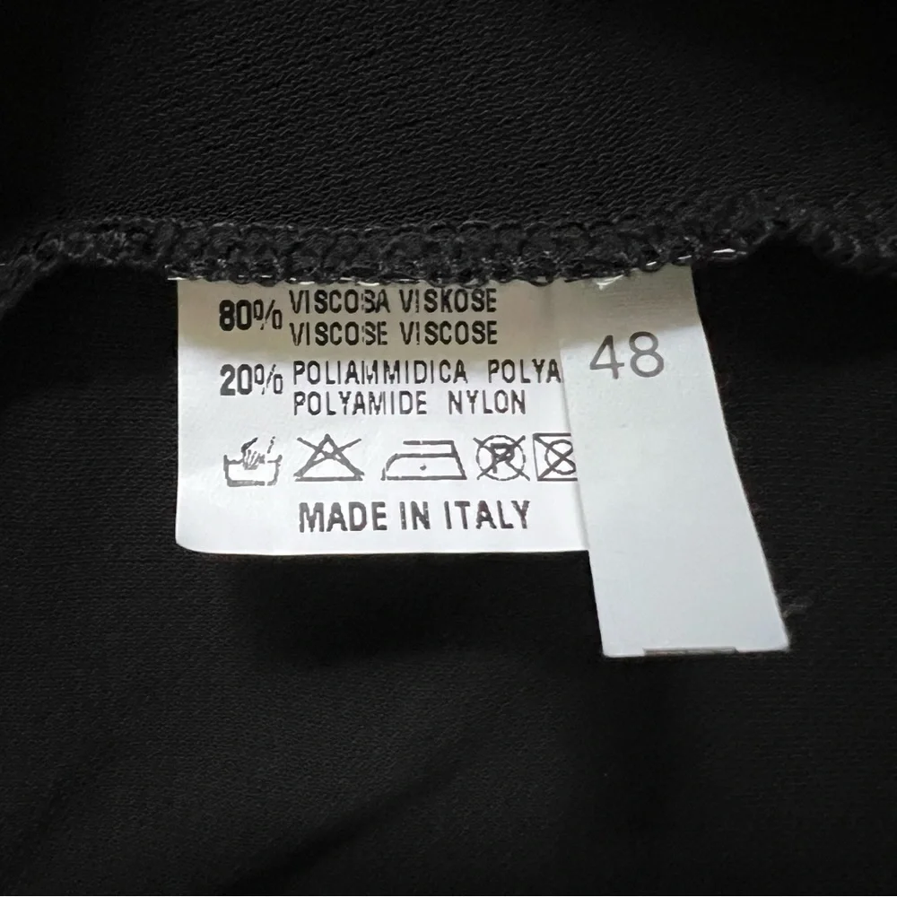 Carlton Sleeveless Black Fit & Flare Maxi Round Neck Slit Evening Gown Dress 12 - Picture 13 of 16